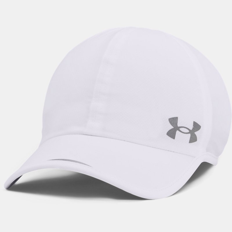 Men's Under Armour Iso-Chill Launch Run Hat White / White / Reflective One Size
